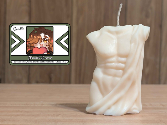 Faun's Grove Masculine Body Candle