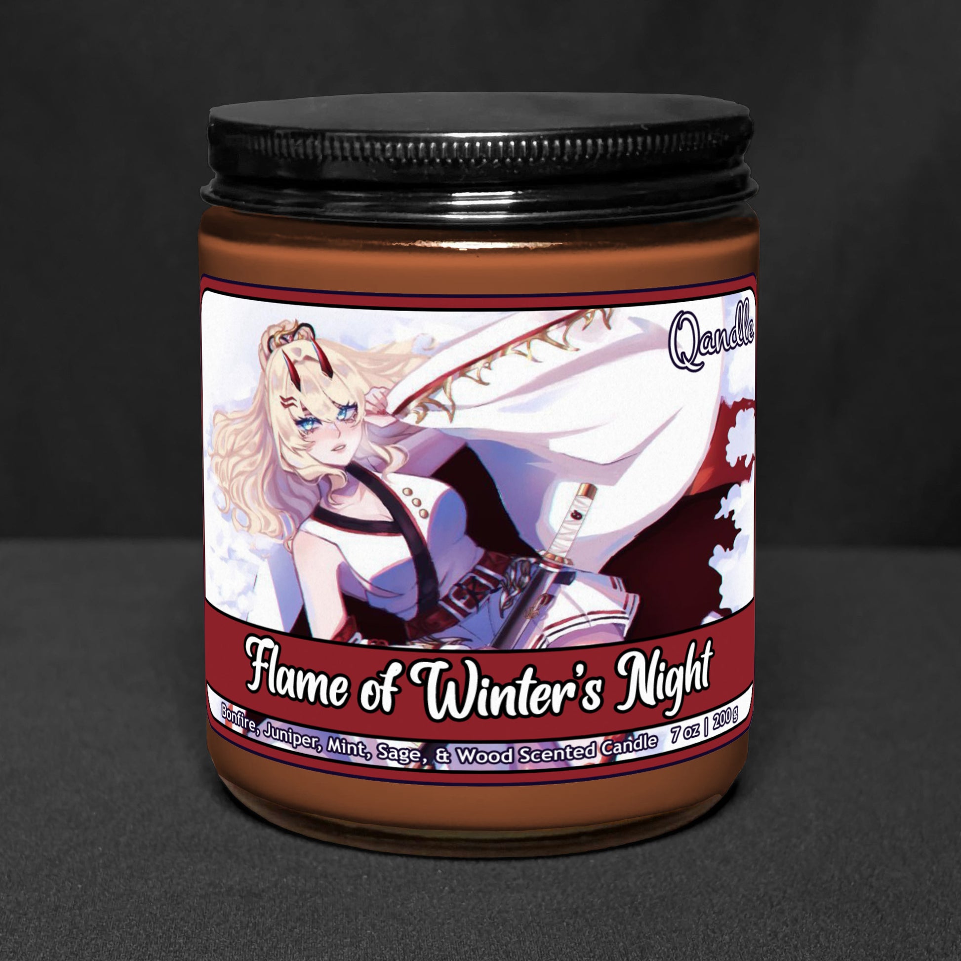 Flame of Winter's Night Candle