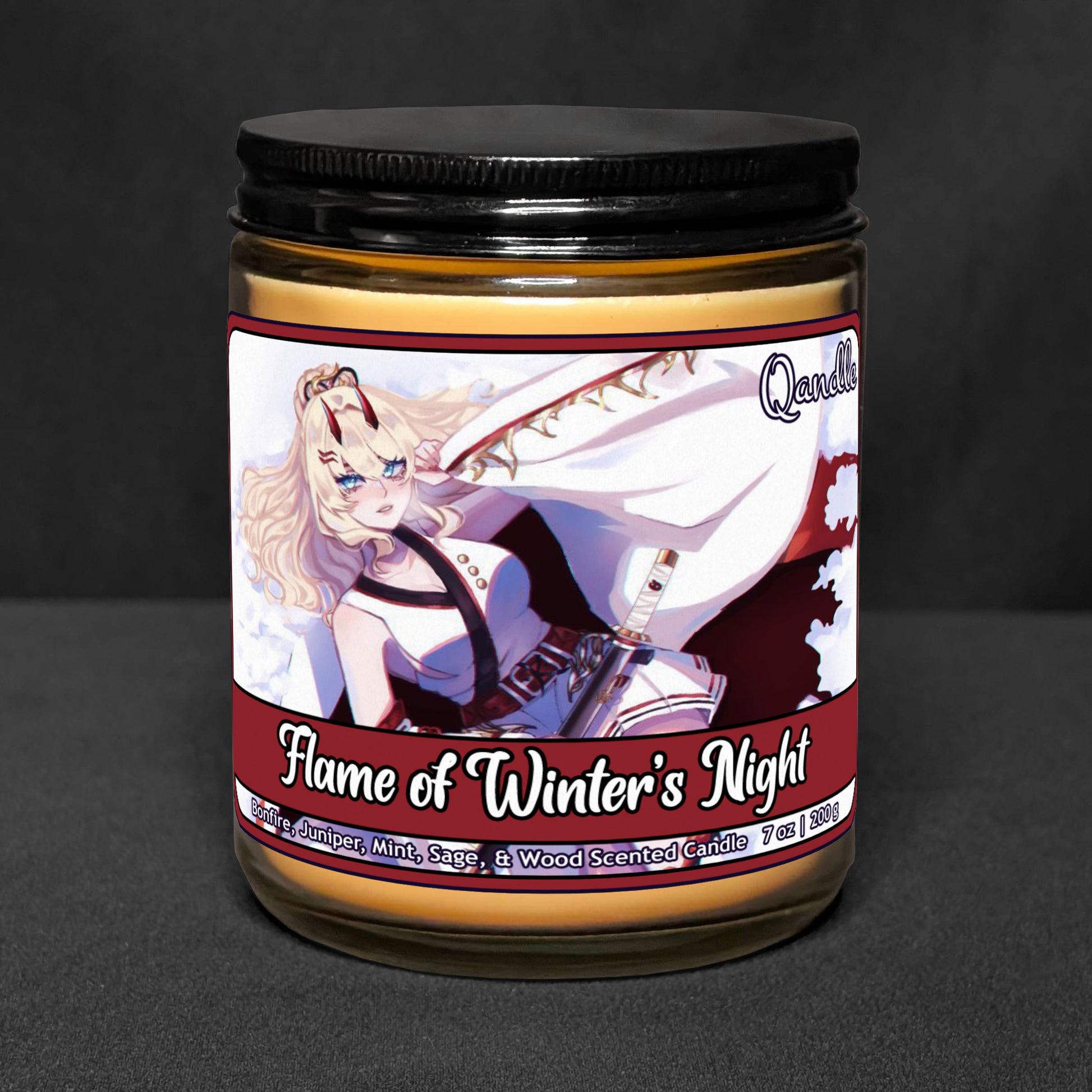 Flame of Winter's Night Candle
