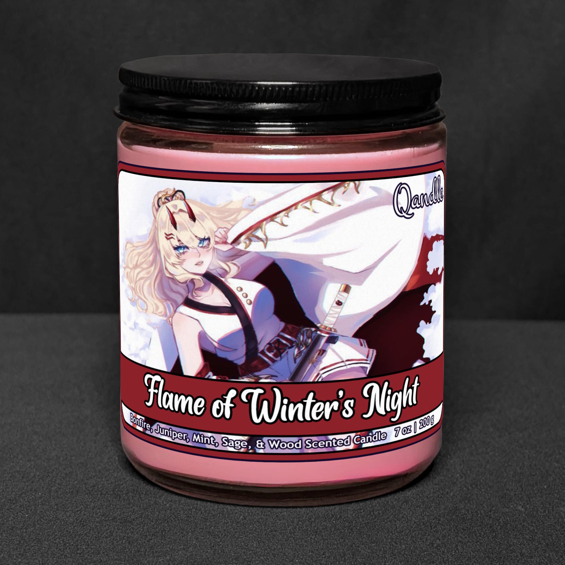 Flame of Winter's Night Candle