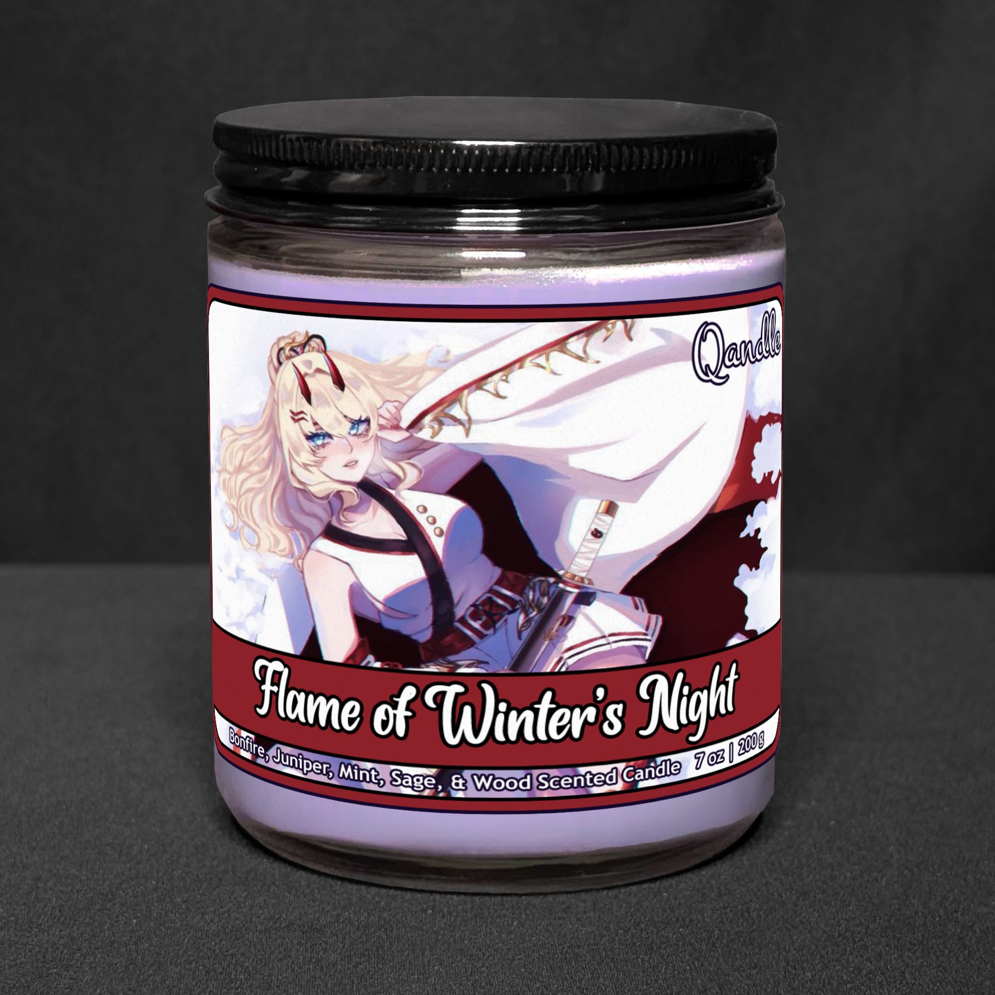 Flame of Winter's Night Candle