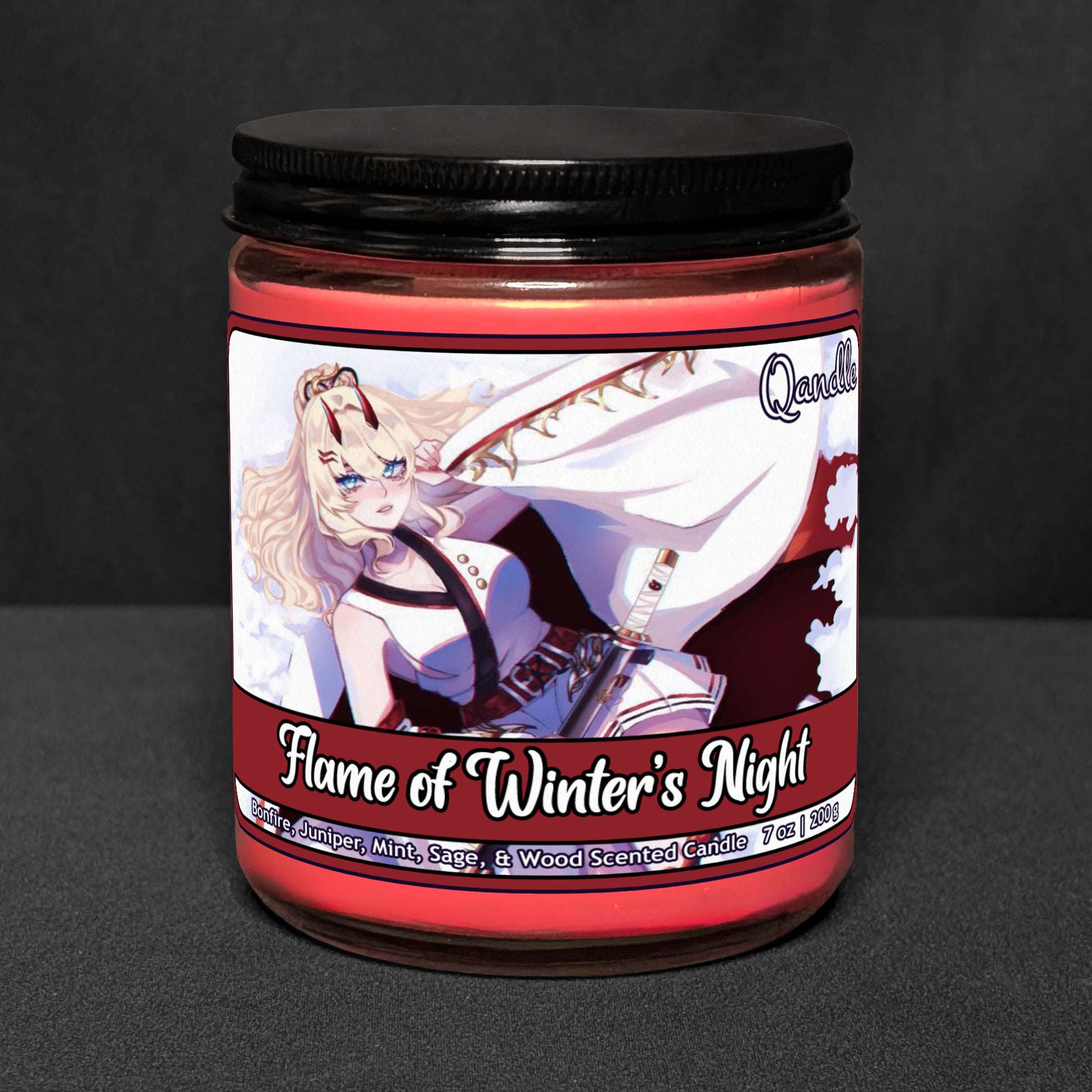 Flame of Winter's Night Candle