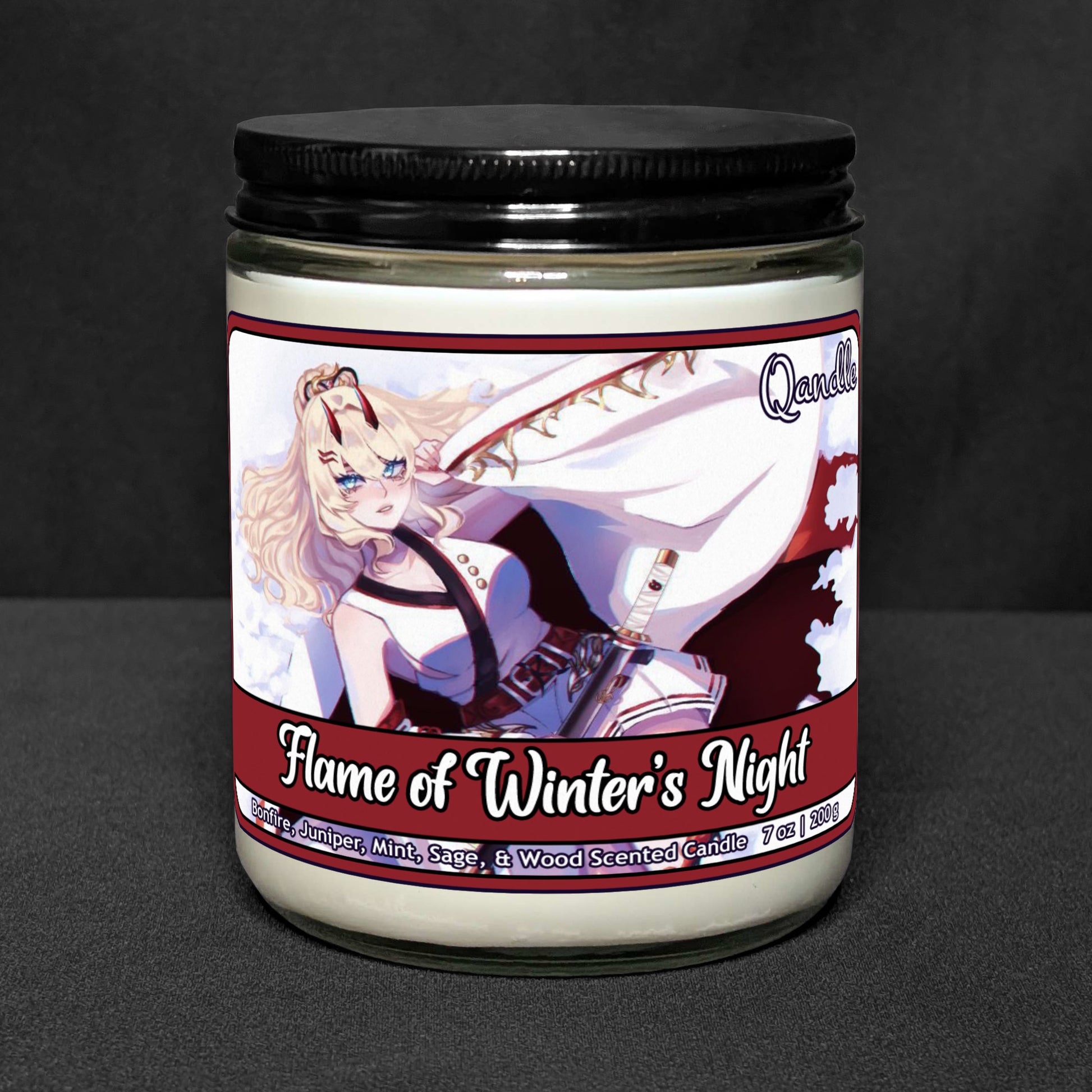Flame of Winter's Night Candle