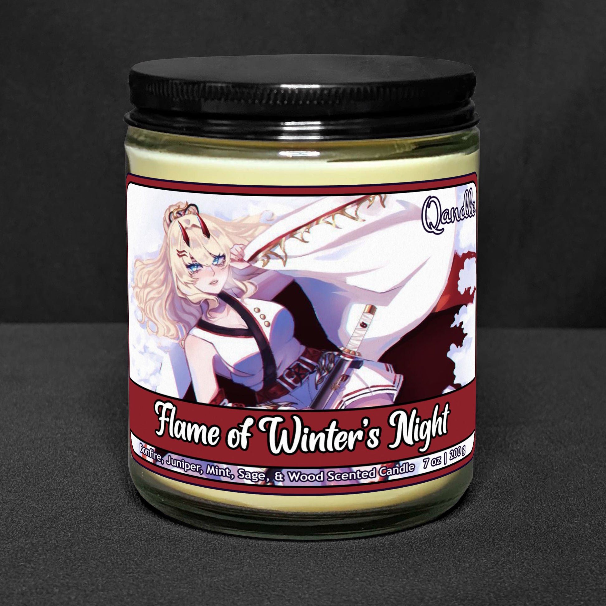 Flame of Winter's Night Candle