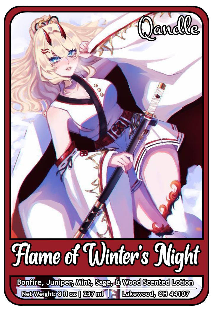 Flame of Winter's Night Lotion