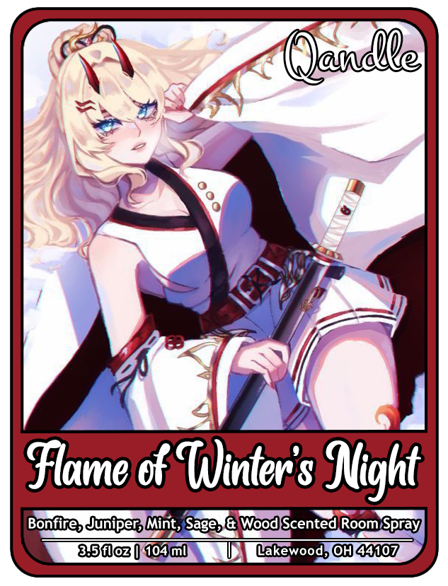 Flame of Winter's Night Room Spray