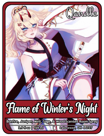 Flame of Winter's Night Room Spray