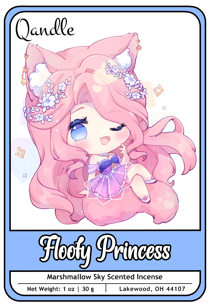 Floofy Princess Incense Sticks