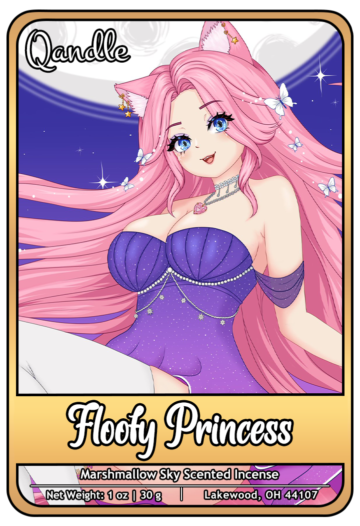 Floofy Princess Incense Sticks