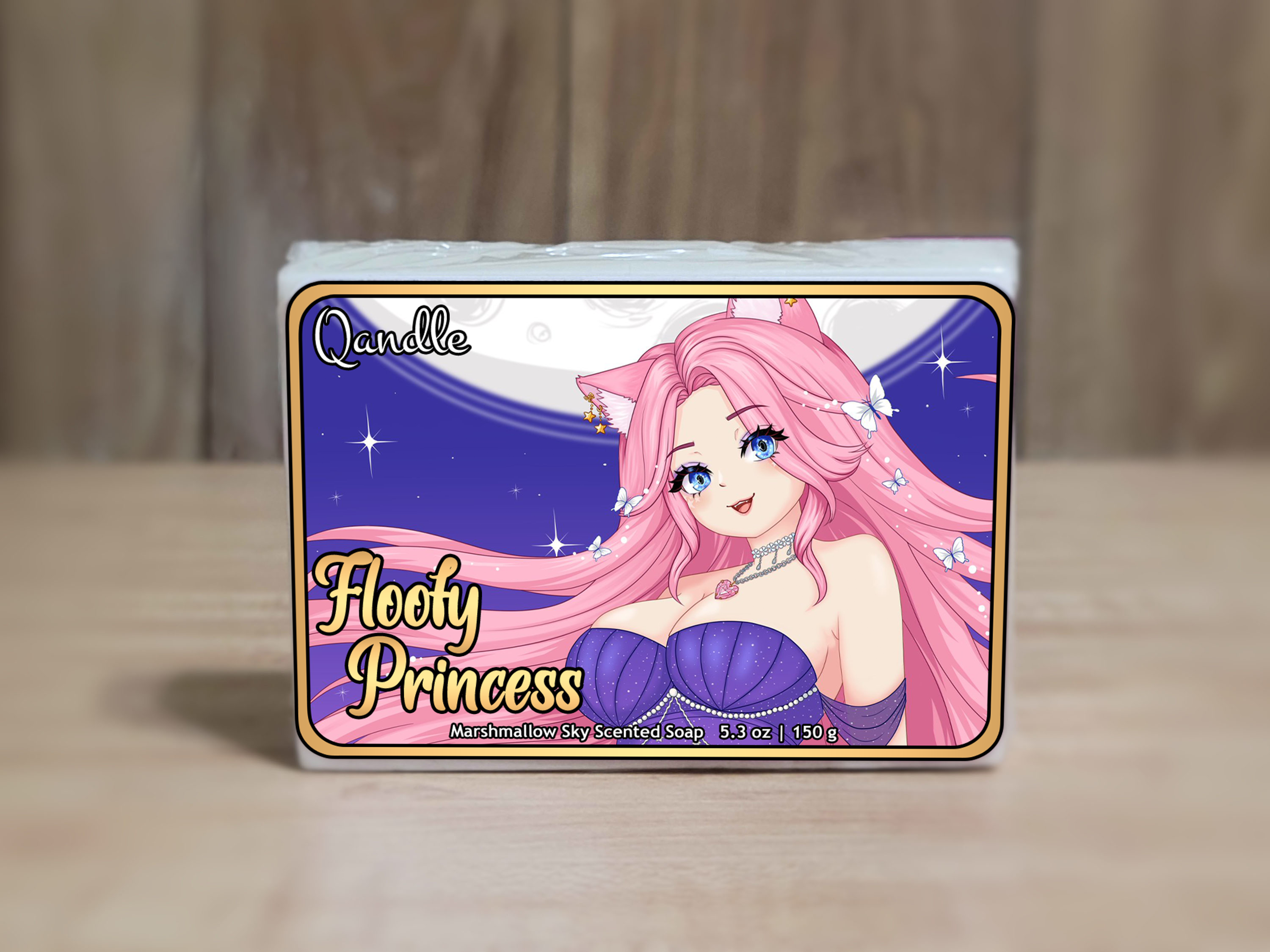 Floofy Princess Soap Bar