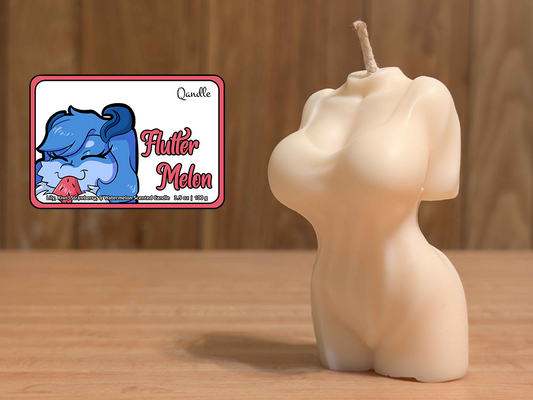 Flutter Melon Feminine Body Candle