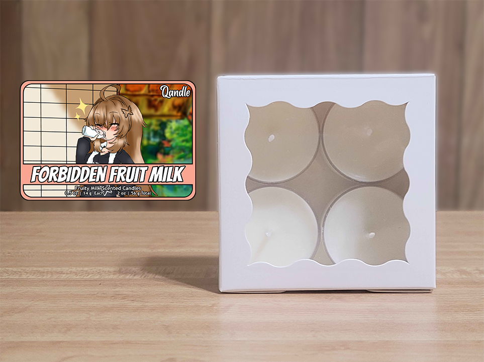 Forbidden Fruit Milk Tealight Candles