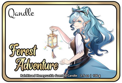 Forest Adventure Feminine Body Candle