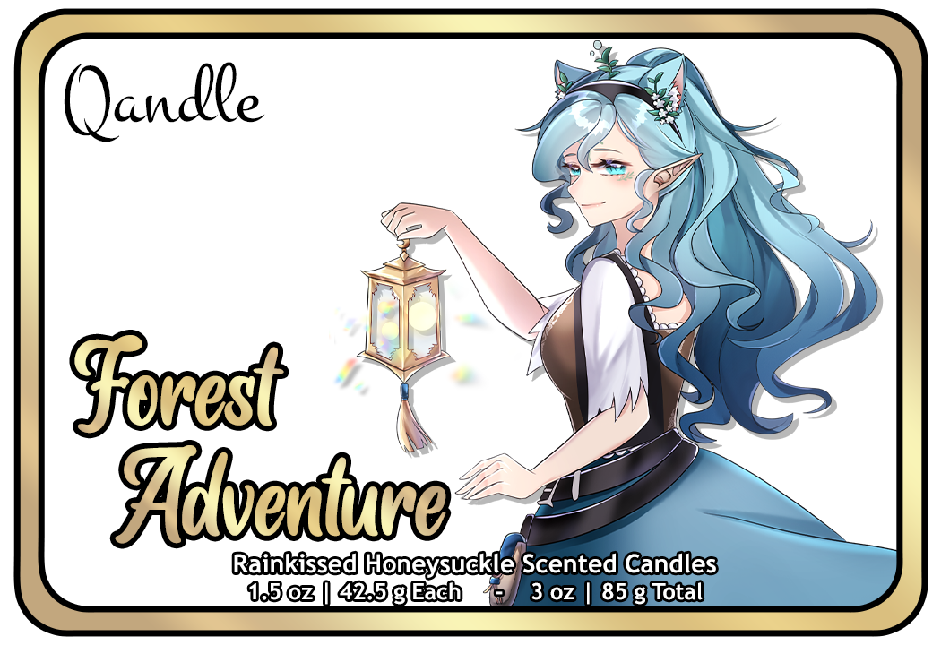 Forest Adventure Heart Candles