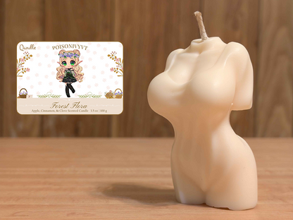 Forest Flora Feminine Body Candle