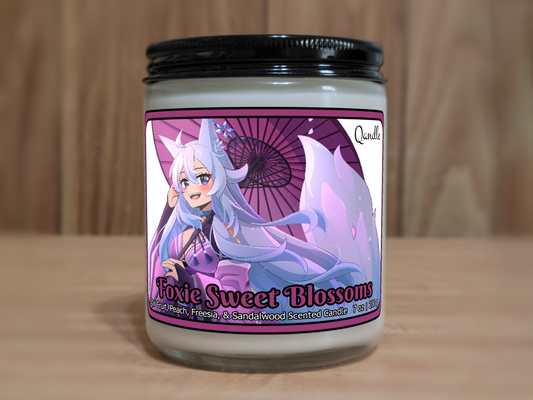 Foxie Sweet Blossoms Candle