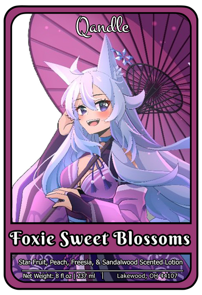 Foxie Sweet Blossoms Lotion