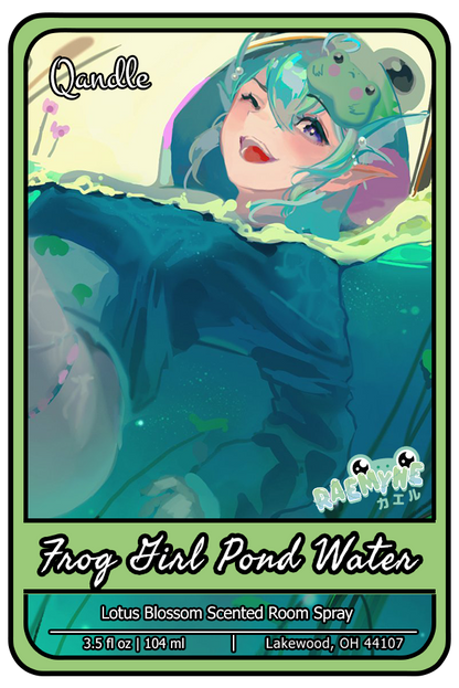 Frog Girl Pond Water Room Spray