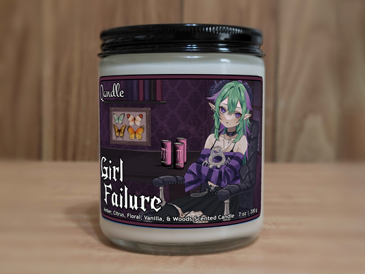 Girl Failure Candle