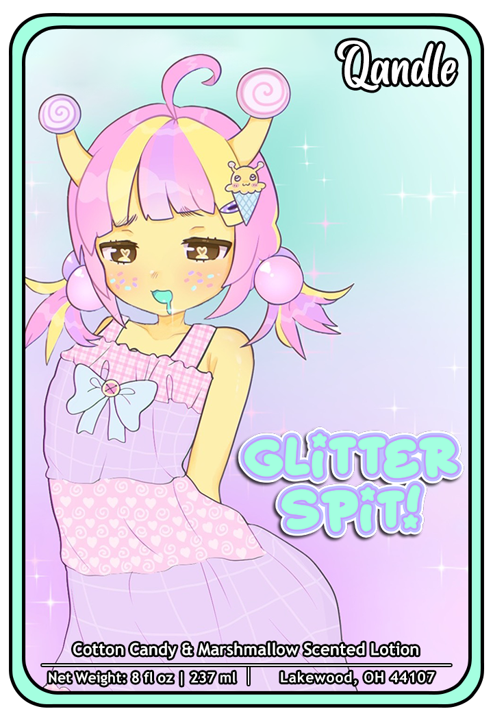Glitter Spit Lotion