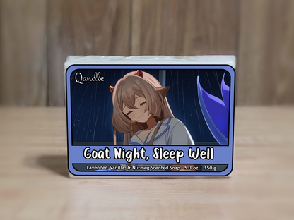 Goat Night, Sleep Well Soap Bar