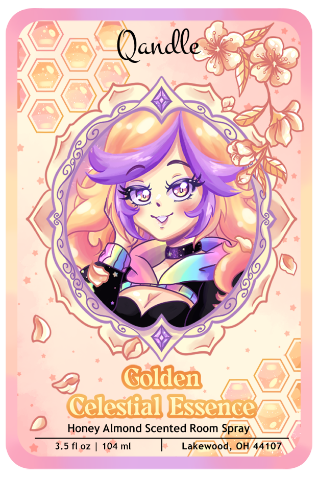 Golden Celestial Essence Room Spray