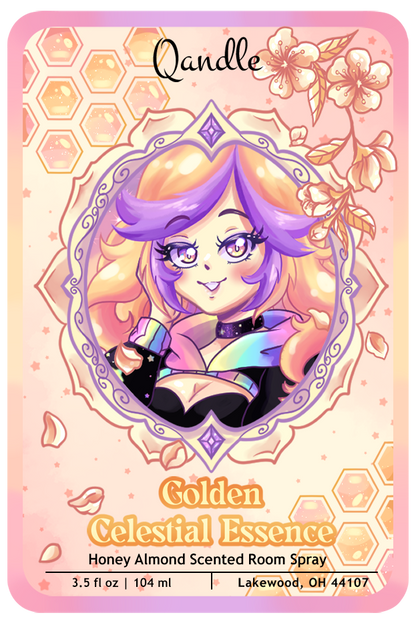 Golden Celestial Essence Room Spray