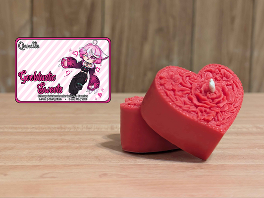 Goobtastic Sweets Heart Candles