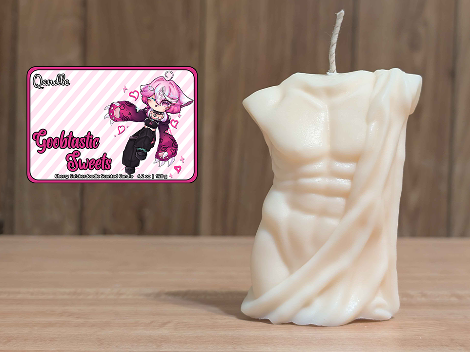 Goobtastic Sweets Masculine Body Candle