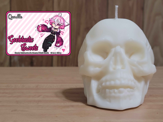 Goobtastic Sweets Skull Candle