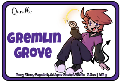 Gremlin Grove Feminine Body Candle