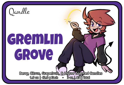 Gremlin Grove Heart Candles