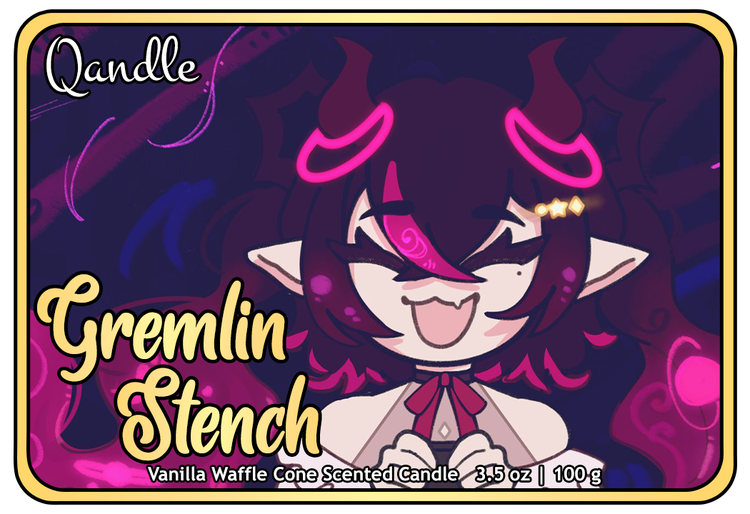 Gremlin Stench Feminine Body Candle