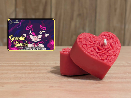 Gremlin Stench Heart Candles