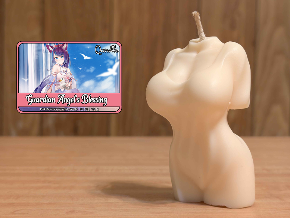 Guardian Angel's Blessing Feminine Body Candle