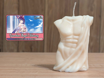 Guardian Angel's Blessing Masculine Body Candle