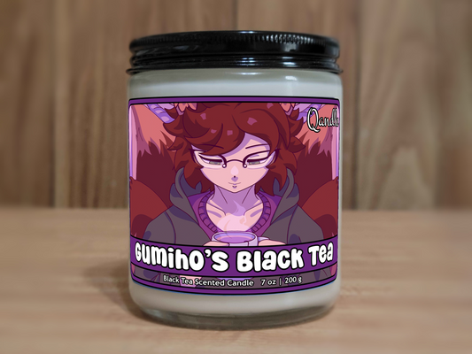 Gumiho's Black Tea Candle