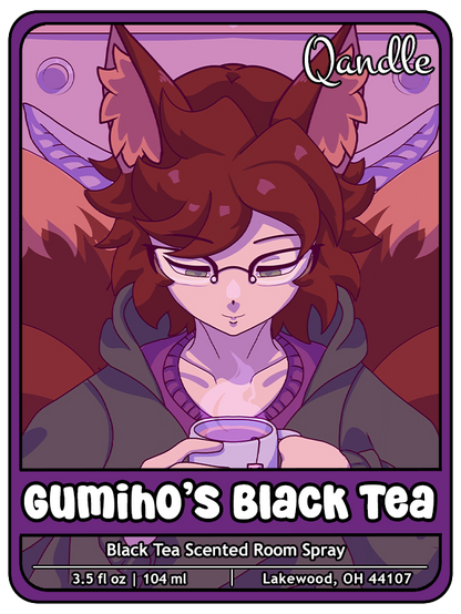 Gumiho's Black Tea Room Spray