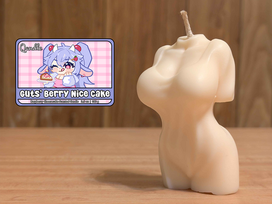 Guts' Berry Nice Cake Feminine Body Candle