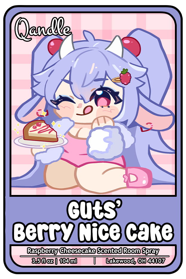 Guts' Berry Nice Cake Room Spray