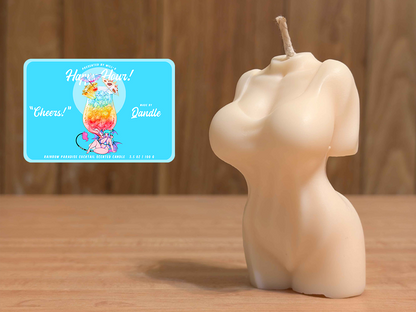 Happy Hour Feminine Body Candle