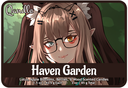 Haven Garden Heart Candles