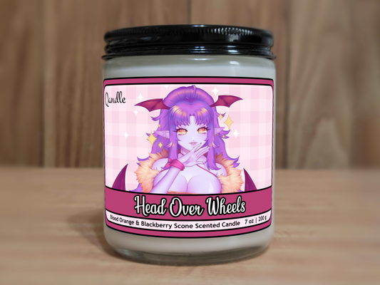 Head Over Wheels Candle