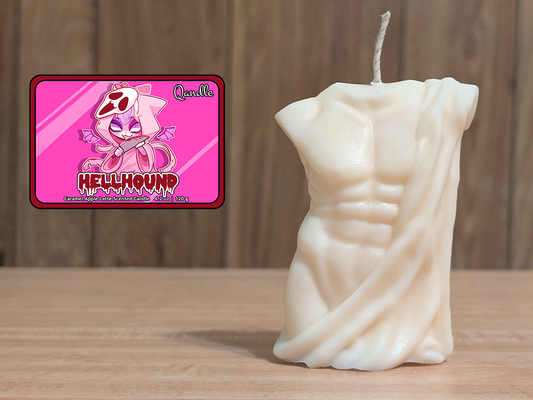 Hellhound Masculine Body Candle