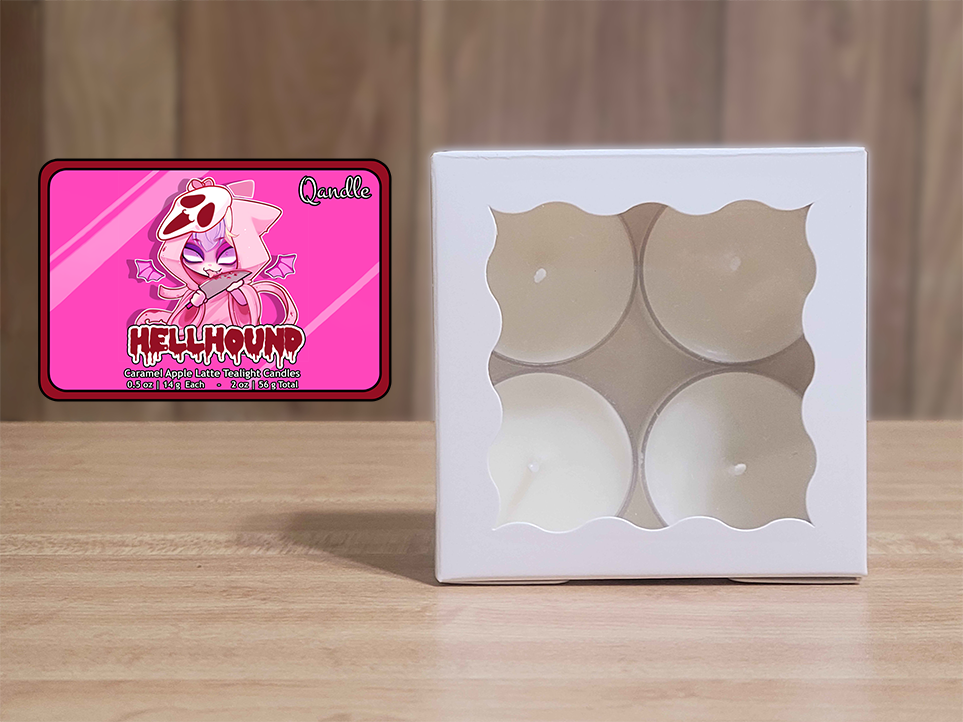 Hellhound Tealight Candles