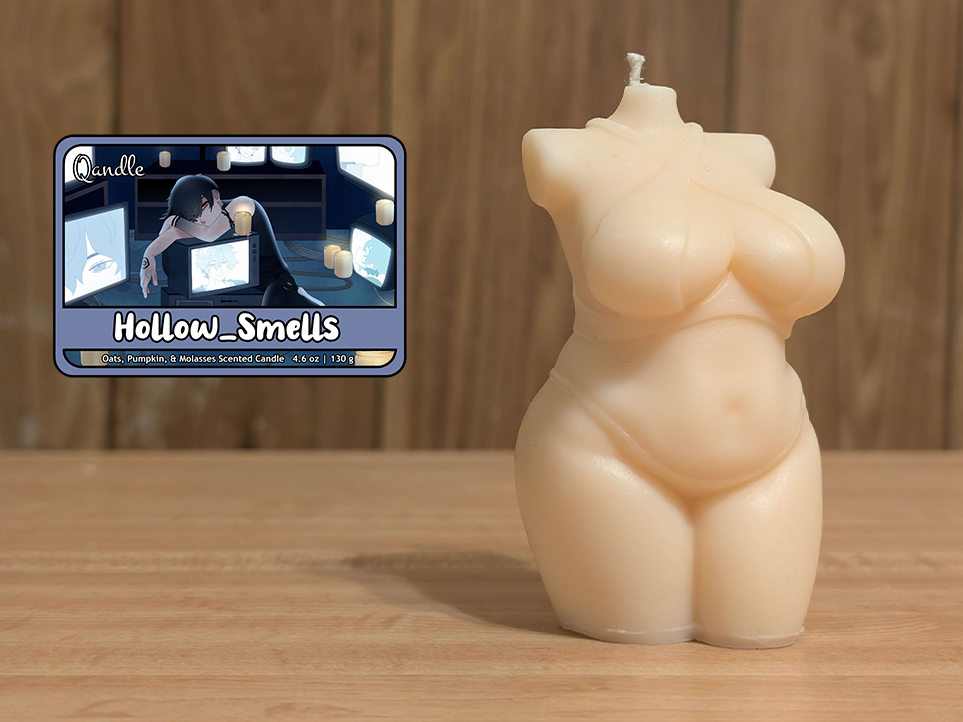 Hollow_Smells Curvy Body Candle