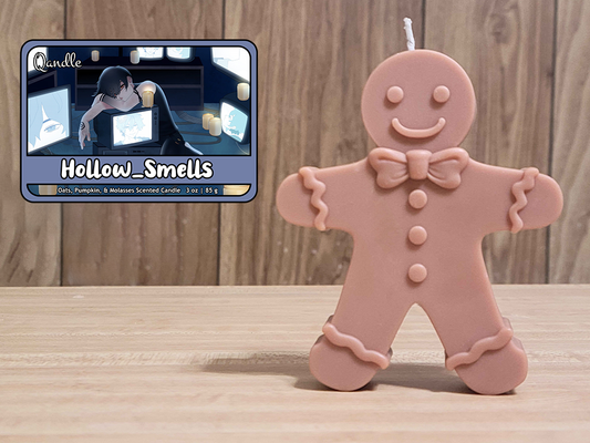 Hollow_Smells Gingerbread Man Candle