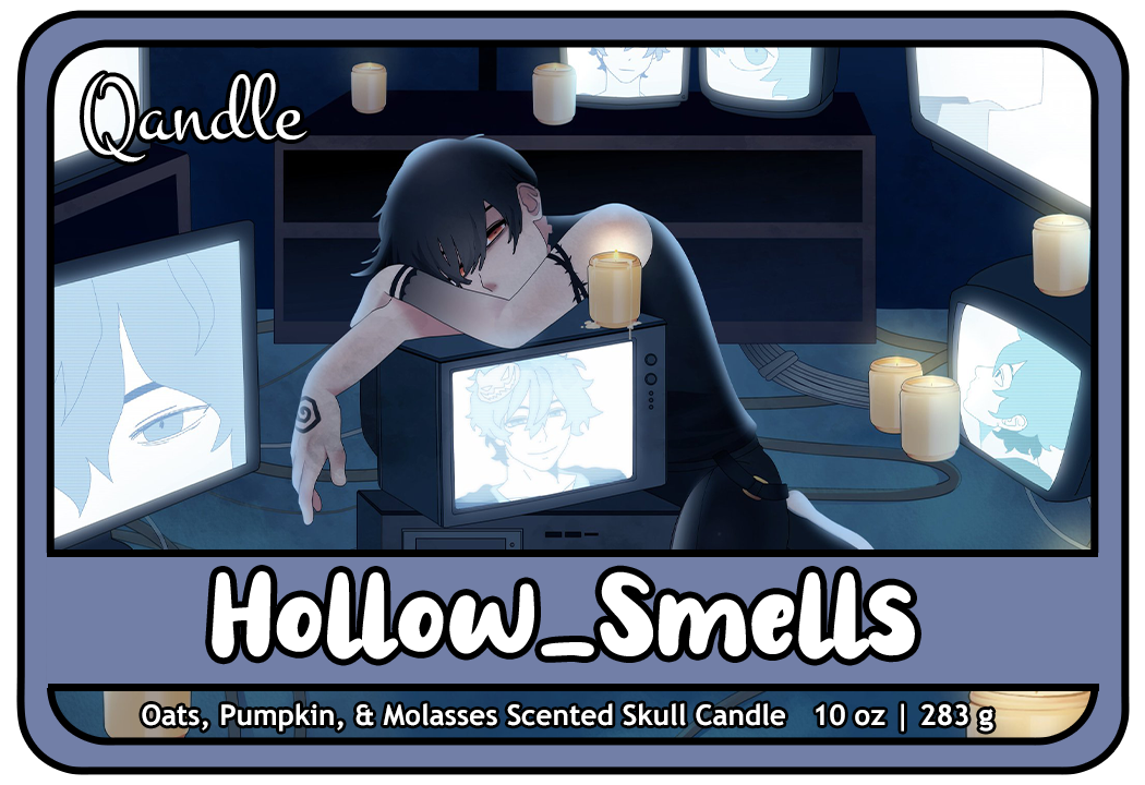 Hollow_Smells Skull Candle