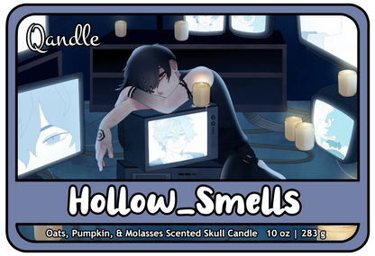 Hollow_Smells Skull Candle