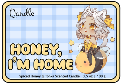 Honey, I'm Home Feminine Body Candle